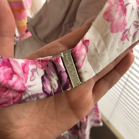 For Love & Lemons White and Pink Floral Lucia Mini Dress Size L - Picture 13 of 14